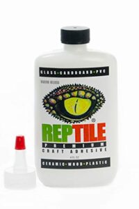 reptile premium craft adhesive 4 oz dries clear-order and ship above 40 degrees f