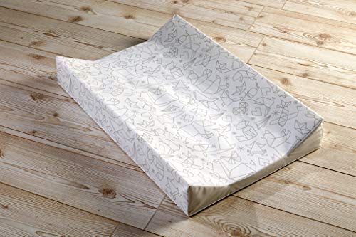 East Coast Nursery Ltd Mini Origami Wedge Changing Mat, White