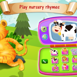 Baby phone toy - kids learning game