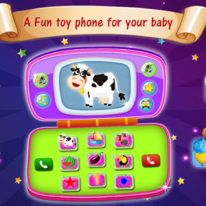 Baby phone toy - kids learning game