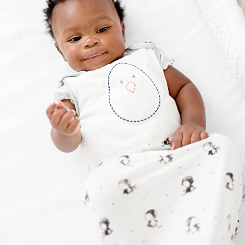 Nested Bean Zen Sack® Premier - Gently Weighted Sleep Sacks | Baby 0-24M | TOG 0.3|Bamboo Cotton Blend | Newborn/Infant Swaddle Transition | Aids Self-Soothing | 2-Way Zipper | Machine Washable