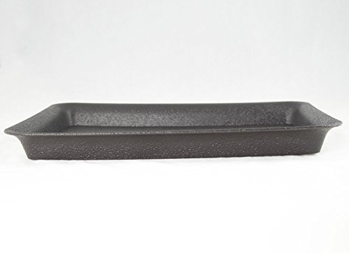 Rectangular Plastic Humidity/Drip Tray for Bonsai Tree and House Indoor Plants - 11.75"x 8.5"x 1"