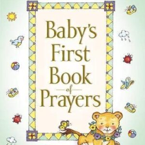 Baby Catholic Baptism Gift Set, Includes Baby's First Rosary and Baby's First Book of Prayers, Perfect Baptism, Christening, Shower Gifts