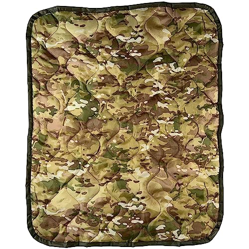 HighSpeedDaddy: Small Woobie Military Blanket & Poncho Liner for Camping & All Weather Use - Water Resistant + Ripstop - Lightweight for Kids Thermal Insulated - Swaddle, Throw, Packable Quilt - 36x30