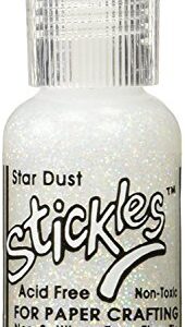 Ranger 1/2-Ounce Stickles Glitter Glue, Stardust (3 Pack)