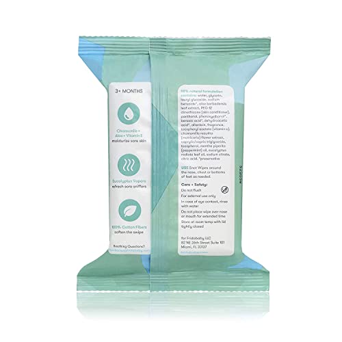 Breathefrida Vapor Wipes for Nose or Chest by Frida Baby 30 Count (Pack of 1)