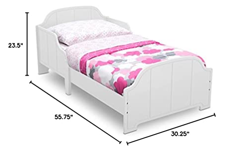 Delta Children MySize Toddler Bed with Bell-Shaped Headboard