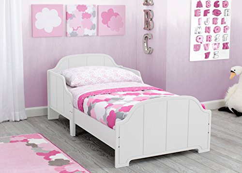 Delta Children MySize Toddler Bed with Bell-Shaped Headboard