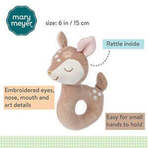 Mary Meyer Baby Rattle, Itsy Glitzy Fawn