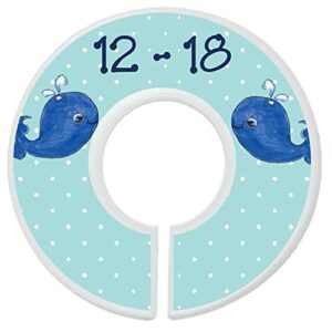 Mumsy Goose Baby Closet Dividers Nursery Closet Dividers Closet Organizers Whales