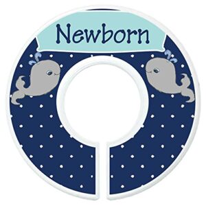 Mumsy Goose Baby Closet Dividers Nursery Closet Dividers Closet Organizers Whales