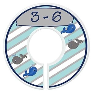 Mumsy Goose Baby Closet Dividers Nursery Closet Dividers Closet Organizers Whales