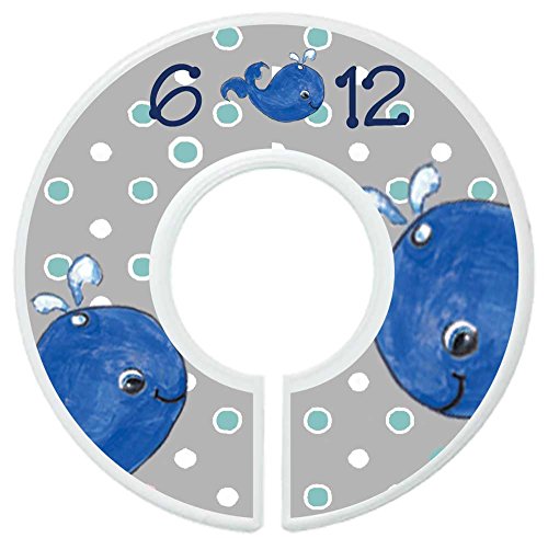 Mumsy Goose Baby Closet Dividers Nursery Closet Dividers Closet Organizers Whales