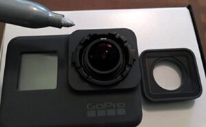 gopro hero6 black plus modified infrared night vision camera with 2.5mm 12mp ir full spectrum lens - great for ghost hunting- modified by stuntcams