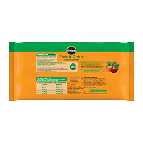 Miracle-Gro Fruit & Citrus Plant Food Spikes 12 per Pack