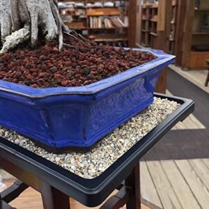 Tinyroots Bonsai Humidity Tray, 9-Inch Drip Tray, Maintains Moisture for Plants and Helps Protect Furniture, Bonsai Tray for Cactus, Succulents, Bonsai, and Houseplants