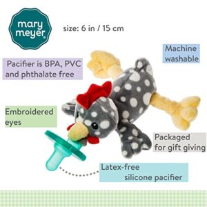 Mary Meyer WubbaNub Infant Pacifier, 6-Inches, Rocky Chicken