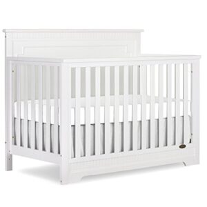 dream on me morgan 5 in 1 convertible crib in white