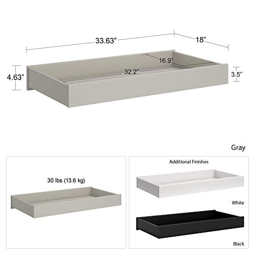 Little Seeds Rowan Valley Changing Table Topper, White