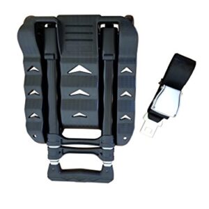 Holm Airport Car Seat Stroller Travel Cart and Child Transporter - A Carseat Roller for Traveling. Foldable, storable, and stowable Under Your Airplane seat or Over Head Compartment.