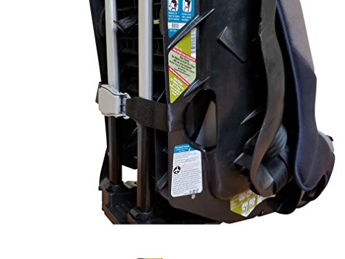 Holm Airport Car Seat Stroller Travel Cart and Child Transporter - A Carseat Roller for Traveling. Foldable, storable, and stowable Under Your Airplane seat or Over Head Compartment.