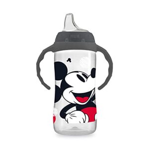 nuk disney large learner sippy cup, mickey mouse, 10 oz 1-pack
