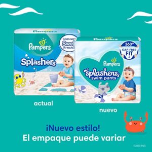 Pampers Splashers Swim Diapers Disposable Swim Pants, Medium (20-33 lb), 11 Count