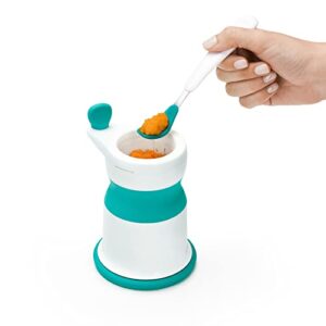 OXO Tot Mash Maker Baby Food Mill, Teal