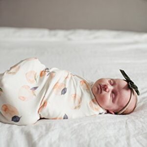 Copper Pearl Large Premium Knit Baby Swaddle Receiving Blanket Caroline