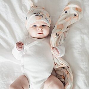 Copper Pearl Large Premium Knit Baby Swaddle Receiving Blanket Caroline