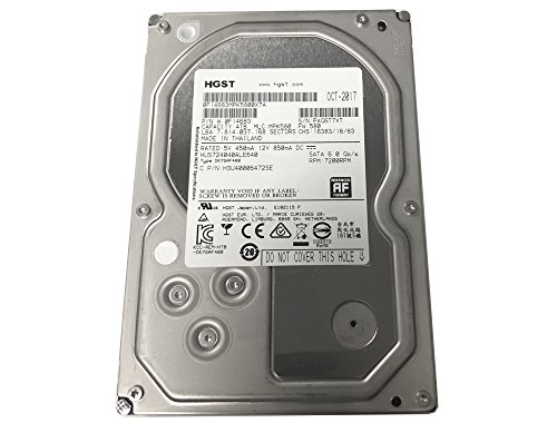 HGST Ultrastar 7K4000 HUS724040ALE640 (0F14683) 4TB 64MB Cache 7200RPM SATA 6.0Gb/s 3.5in Internal Enterprise Hard Drive (Renewed) -w/3 Year Warranty