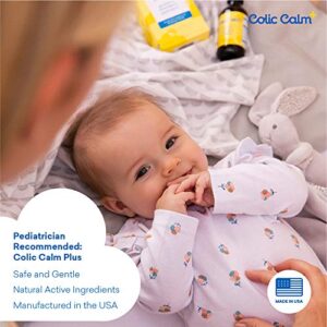 Colic Calm Plus Homeopathic Gripe Water, Colic & Infant Gas Relief Drops, 2 Ounce