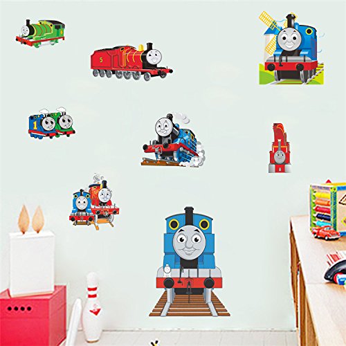 Assemble Peel and Stick Stickers Decals for Wall, Luggage and More. Thomas