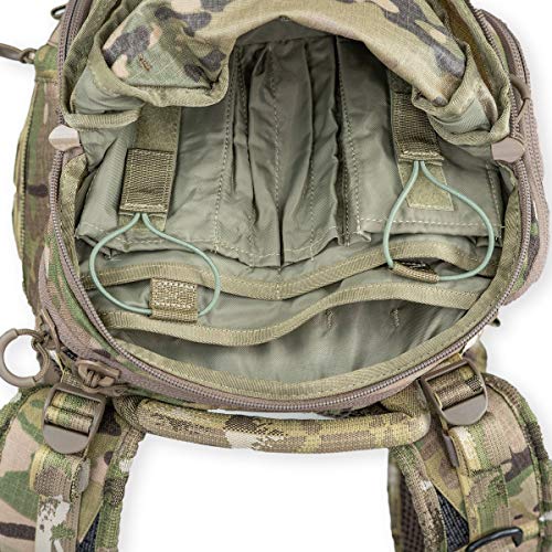 Eberlestock Switchblade Pack - Low Profile Tactical EDC Backpack for Maximum Space and Organization (Coyote Brown)