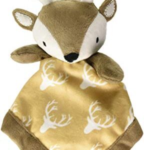 Levtex Home - Baby Deer Security Blanket - Soft and Cuddly Lovey - Plush - Tan, Taupe, Brown - Nursery Gift