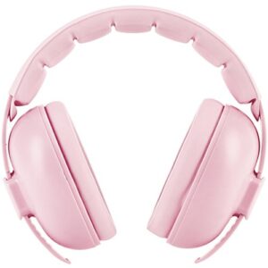 Snug Baby Earmuffs, Best Toddler & Infant Hearing Protection Ages 0-2+ Ear Protection for Babies (Pink)