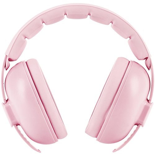 Snug Baby Earmuffs, Best Toddler & Infant Hearing Protection Ages 0-2+ Ear Protection for Babies (Pink)