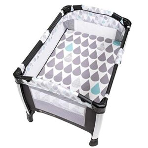 Baby Trend Go Lite ELX Nursery Center, Drip Drop Blue