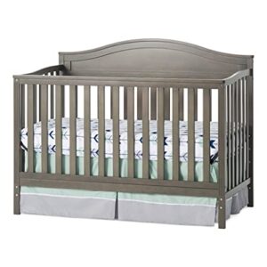 child craft sidney 4-in-1 convertible crib, dapper gray