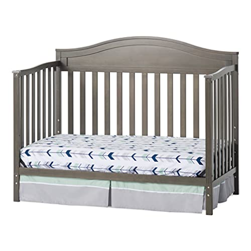 Child Craft Sidney 4-in-1 Convertible Crib, Dapper Gray