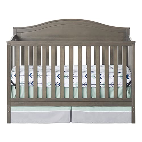 Child Craft Sidney 4-in-1 Convertible Crib, Dapper Gray