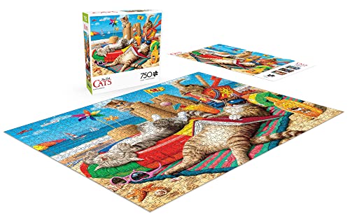 Buffalo Games - Beachcombers - 750 Piece Jigsaw Puzzle Multicolor, 24"L X 18"W