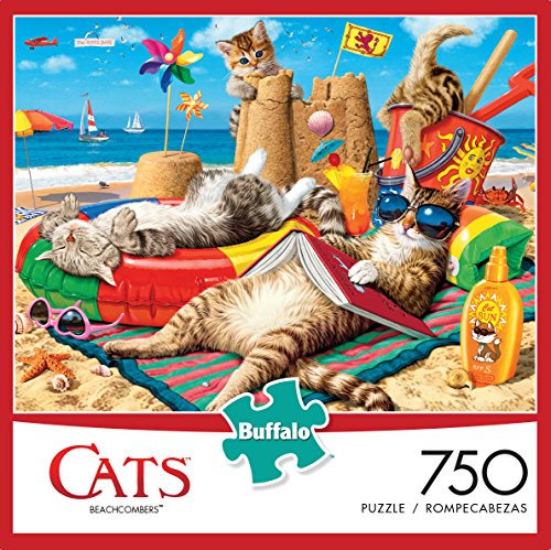 Buffalo Games - Beachcombers - 750 Piece Jigsaw Puzzle Multicolor, 24"L X 18"W