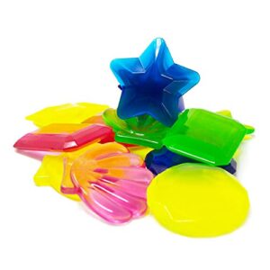 boley dive gems swim toys - 12 pk sinking swimming pool toys for kids - pool diving toys, water games & bath toys for toddlers