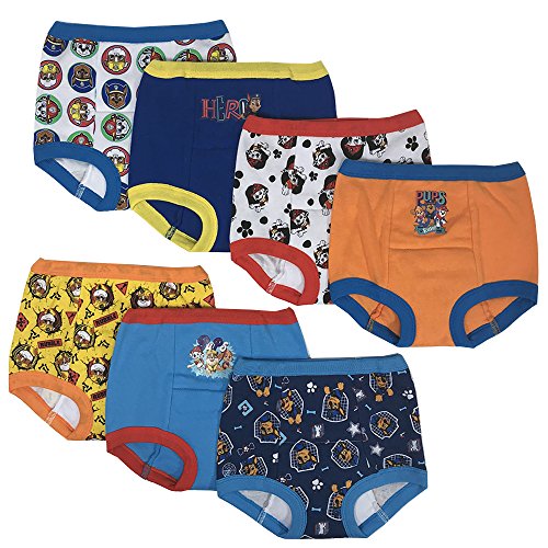 Paw Patrol Baby Toddler Boys' Potty Training Pants Multipack, PawBTraining7pk, 3T