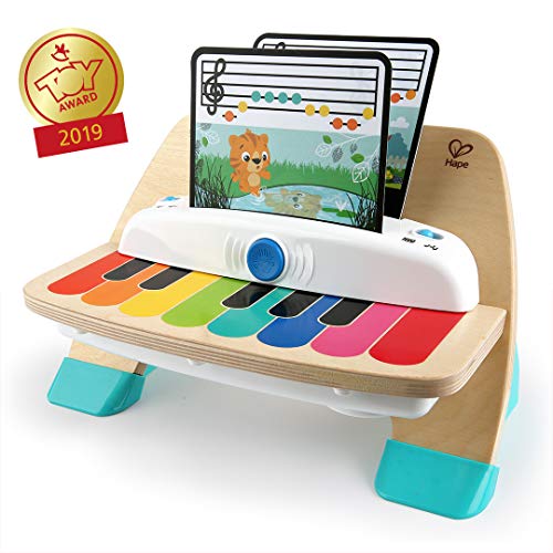 Baby Einstein and Hape Magic Touch Piano Wooden Musical Toddler Toy, Age 6 Months and Up