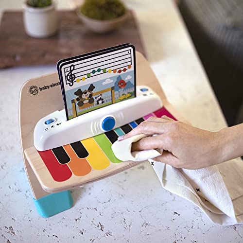 Baby Einstein and Hape Magic Touch Piano Wooden Musical Toddler Toy, Age 6 Months and Up