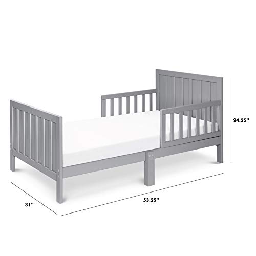 Carter's by DaVinci Benji Toddler Bed in Grey, Greenguard Gold Certified