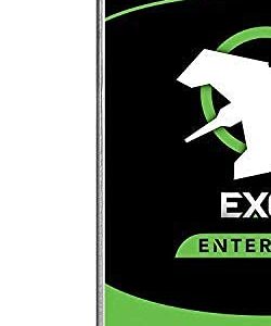 Seagate Exos 12TB Internal Hard Drive Enterprise HDD – 3.5 Inch 6Gb/s 128MB Cache for Enterprise, Data Center – Frustration Free Packaging (ST12000NM0007)