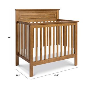 DaVinci Autumn 4-in-1 Convertible Mini Crib in Chestnut, Greenguard Gold Certified